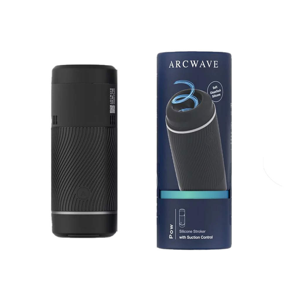 ARCWAVE-Pow 吸力緊實自慰器(黑)