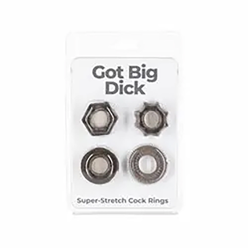 BMS-PowerBullet Got Big Dick 鎖精環4入
