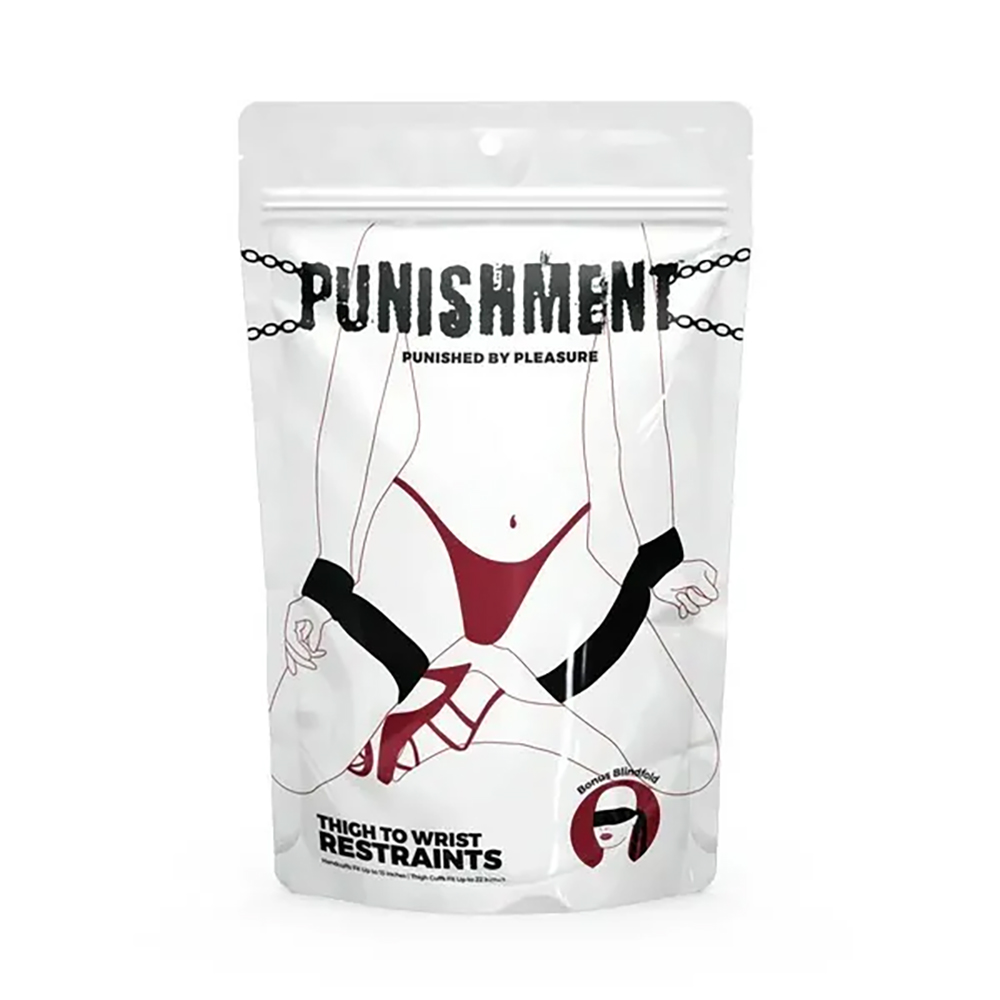 BMS-Punishment 手腳分腿束縛帶