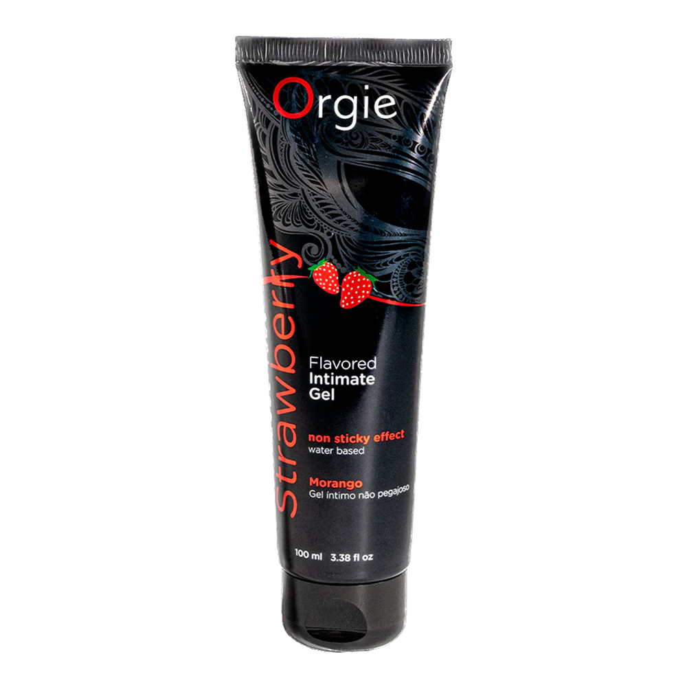 Orgie-Lube Tube Strawberry 草莓口交潤滑液100ml