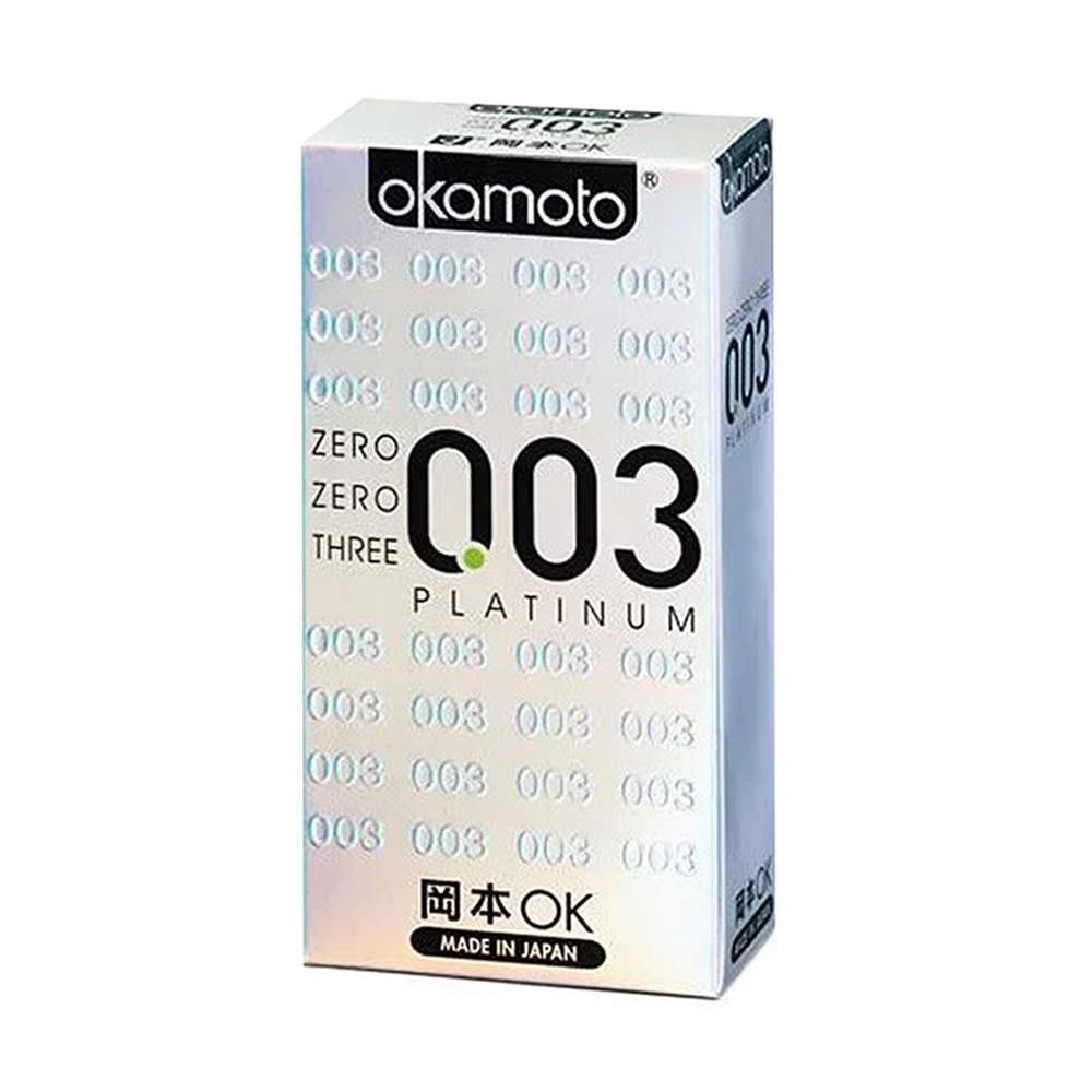 岡本-003極薄白金保險套-10入