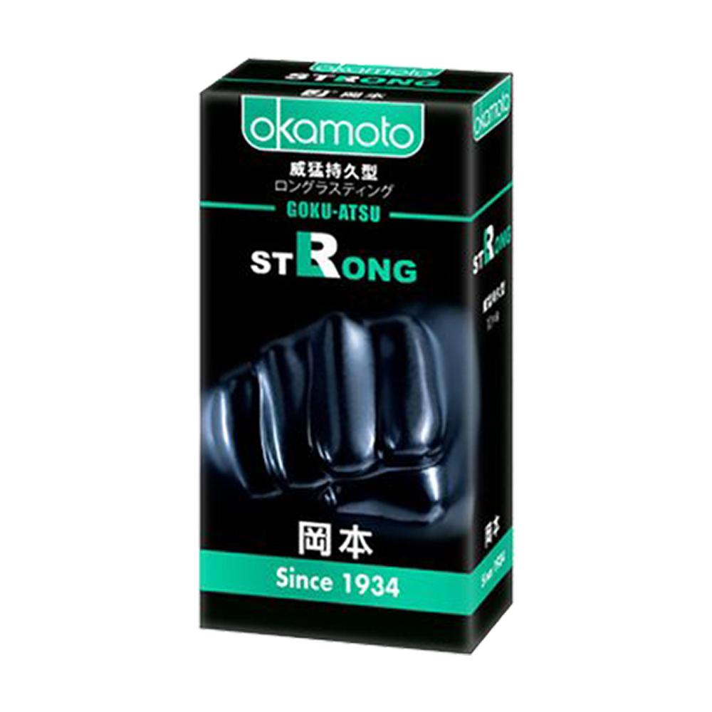 岡本-Strong 威猛持久型保險套-10入