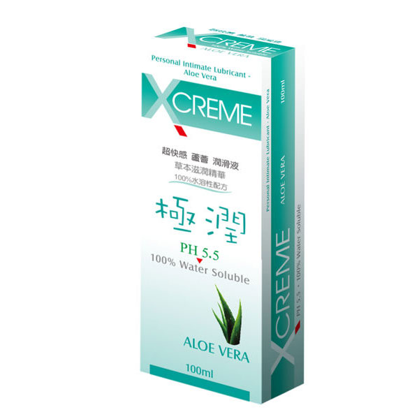 岡本-X Creme超快感潤滑液100ml(蘆薈)