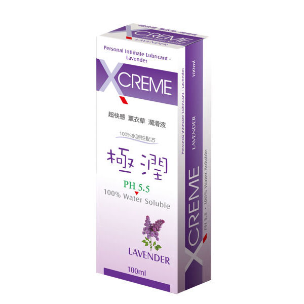 岡本-X Creme超快感潤滑液100ml(薰衣草)