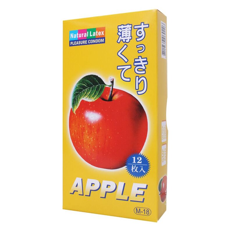 樂趣-螺紋顆粒 3in1蘋果味-12入