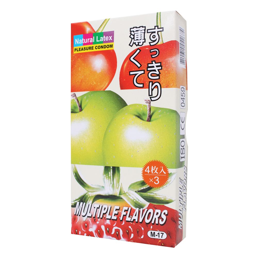 樂趣-螺紋顆粒 3in1綜合果味-12入