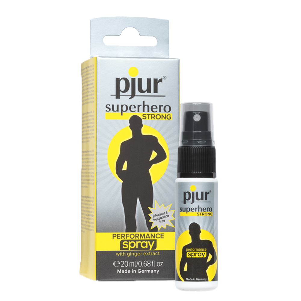 pjur-superhero STRONG Spray 超級英雄活力提升強效型噴