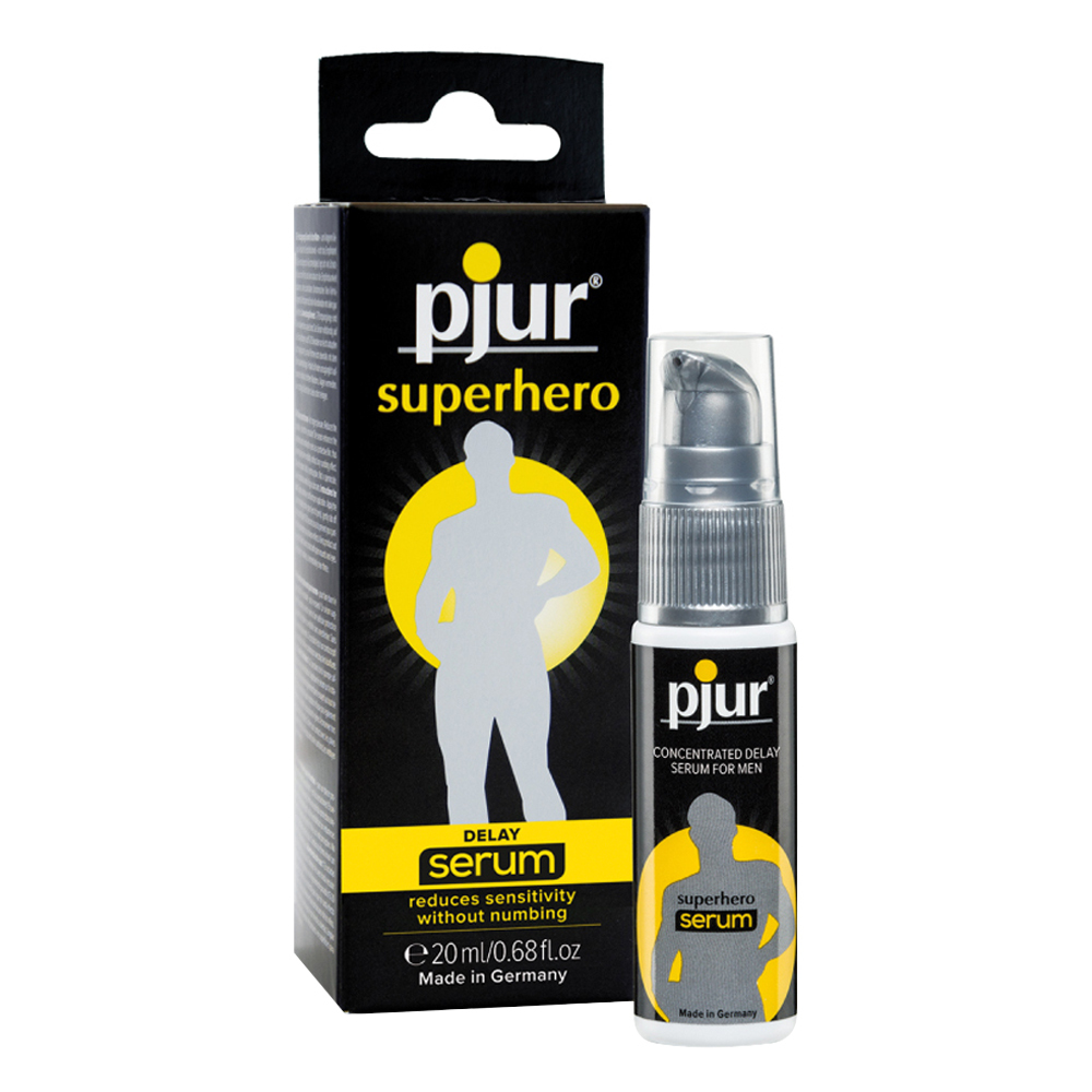 pjur-superhero DELAY Serum 超級英雄快感延時精華20m