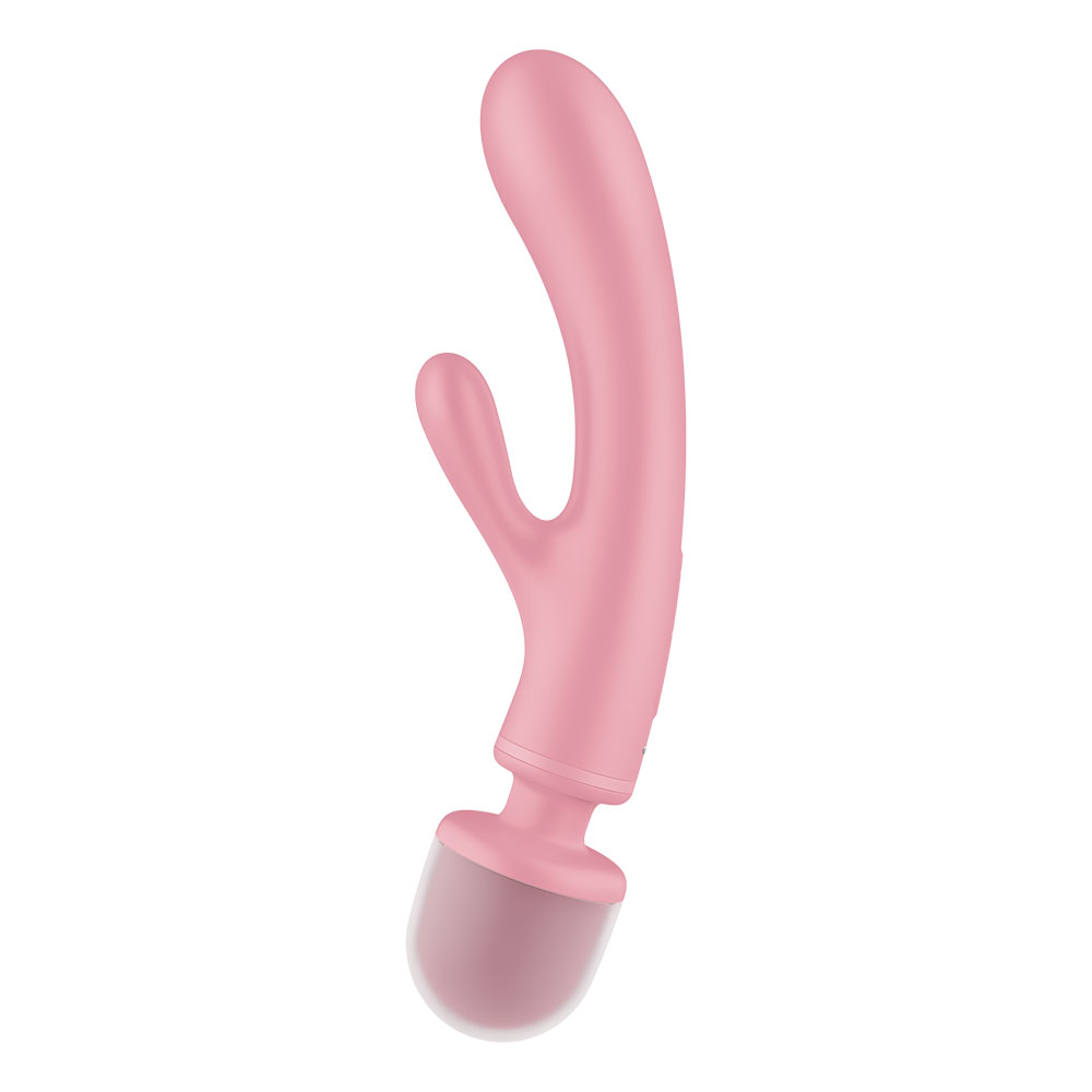 Satisfyer-Triple Lover GC兔耳+AV棒  (粉)