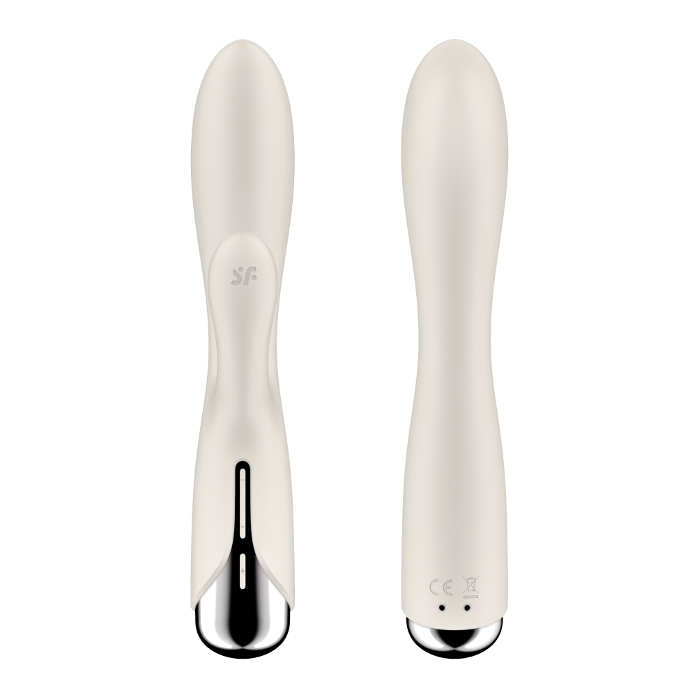 Satisfyer-Spinning Rabbit 1 兔耳旋轉GC點棒 (米)