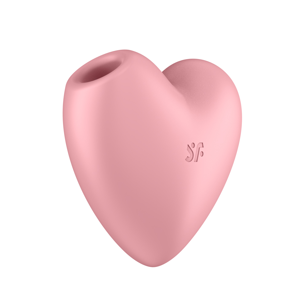 Satisfyer-Cutie Heart 吸吮震動(淡紅)