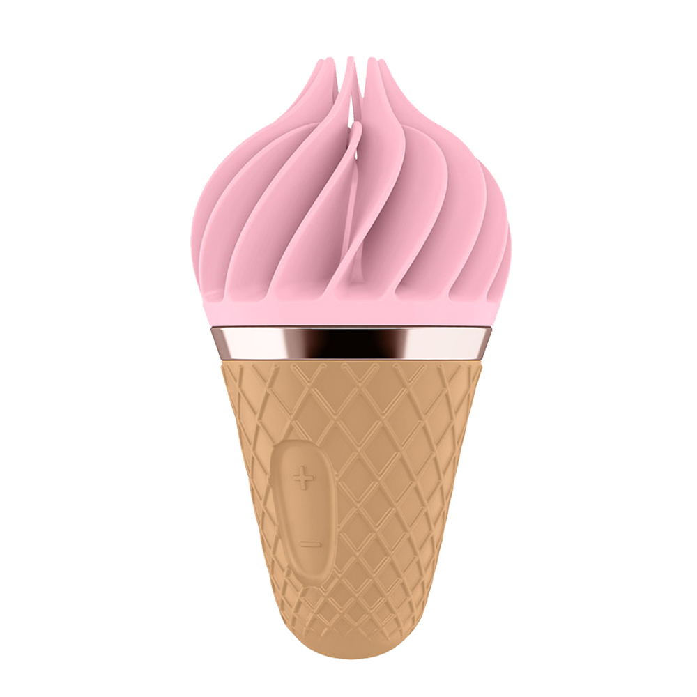 Satisfyer-Sweet Treat 轉轉小甜筒震動器(粉)