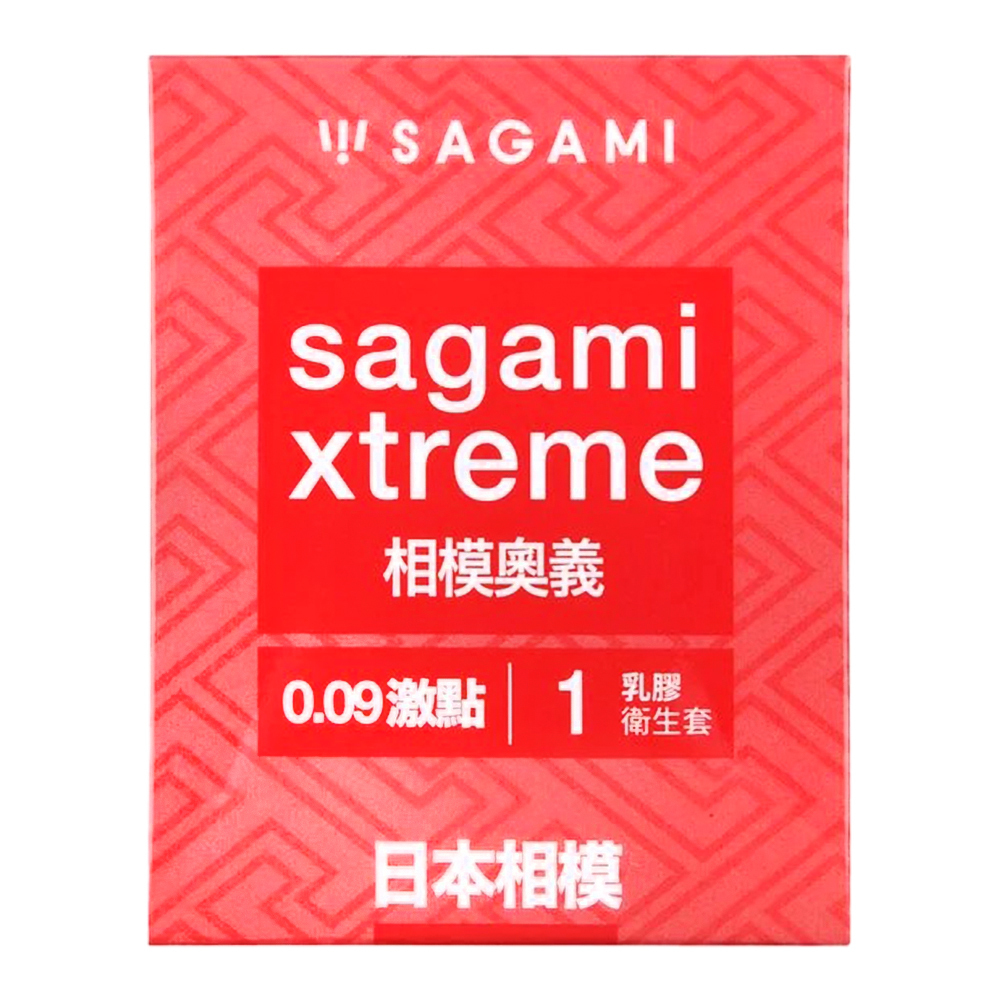 相模-奧義0.09激點衛生套1入(紅)