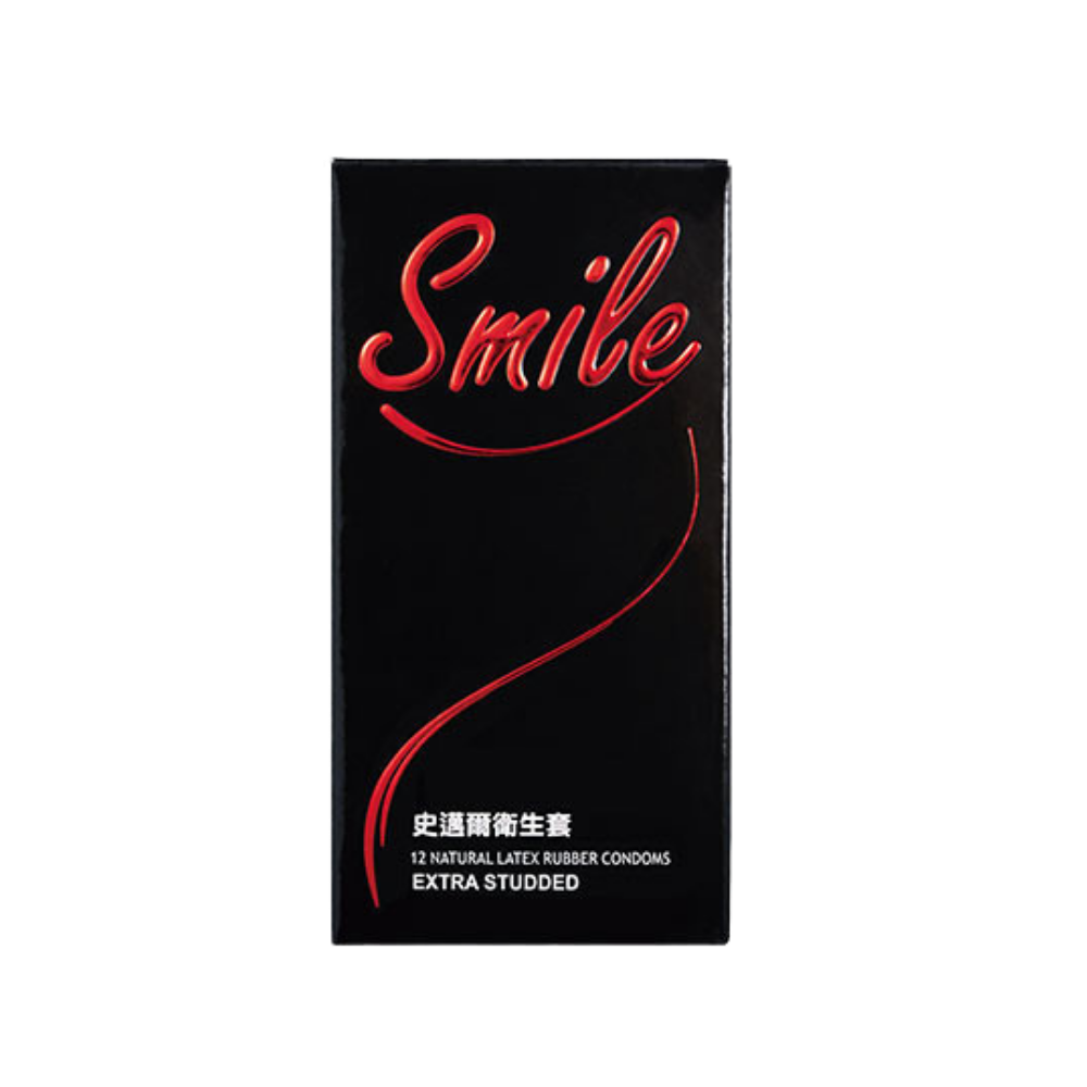 Smile史邁爾-粗顆粒型保險套 12入