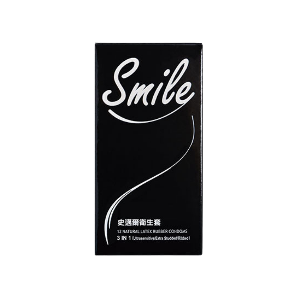 Smile史邁爾-3IN1型保險套 12入