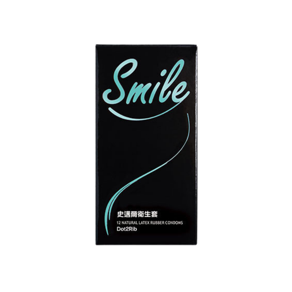 Smile史邁爾-雙環魔粒型保險套 12入