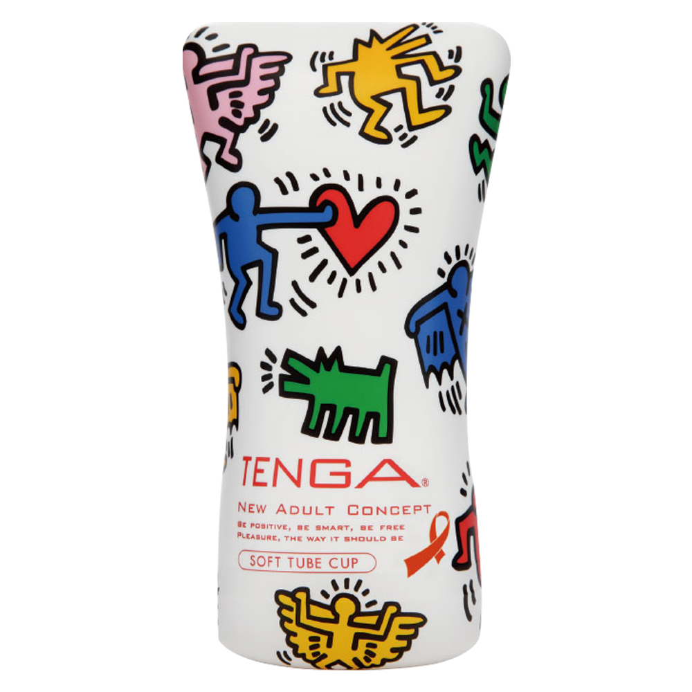 TENGA-Keith Haring SOFT CASE 飛機杯(KHC-10
