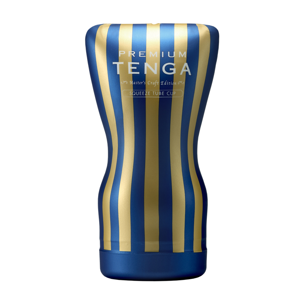 TENGA-PREMIUM 尊爵版 擠捏杯 飛機杯(TOC-202PT)
