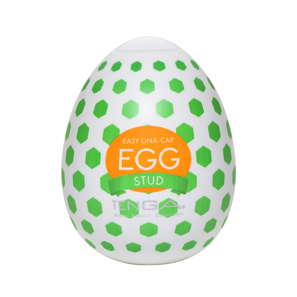 TENGA-EGG STUD 螺點型自慰蛋(EGG-W02) 綠
