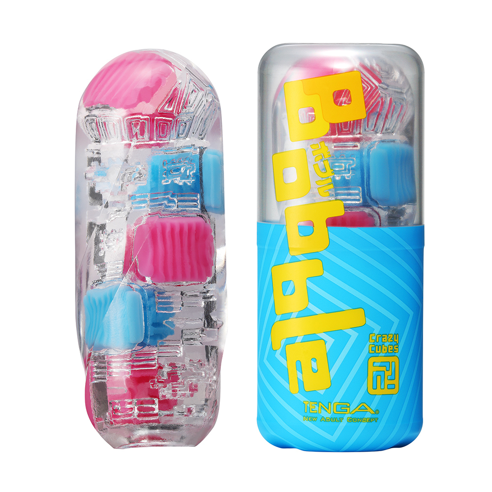 TENGA-Bobble跳動杯 Crazy Cubes瘋狂磚(BOB-001)