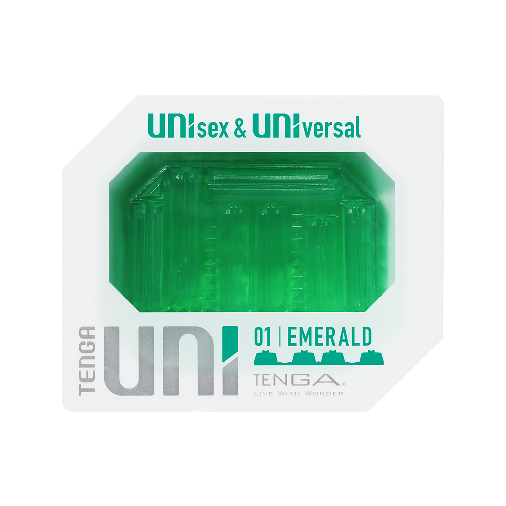 TENGA-UNI 由你隨行套 EMERALD/綠寶石(UNI-001)