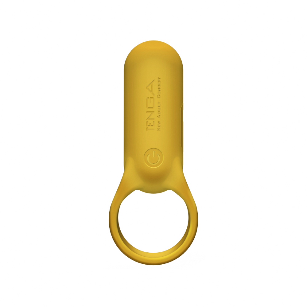 TENGA-SVR PLUS 加大版 充電式震動器 套環 峽谷黃(VRP-003