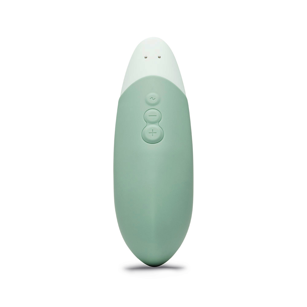 Womanizer-Vibe 快感稜線無聲震動器 (鼠尾草綠)