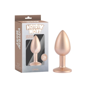 CHISA-MATRIX MONT 糖果寶石肛塞 S(玫瑰金)