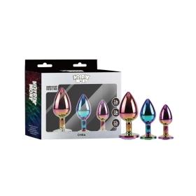 CHISA-MATRIX MONT 彩虹寶石肛塞組