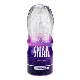 蒂色diose-Snail蝸牛透明飛機杯(紫)
