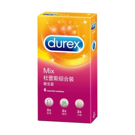 杜蕾斯-綜合裝保險套-6入