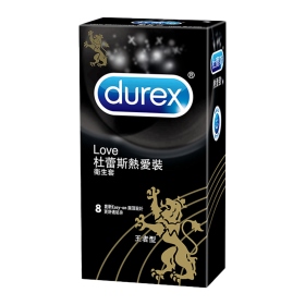 杜蕾斯-熱愛裝王者型保險套-8入