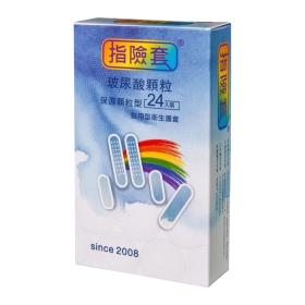 findom-玻尿酸顆粒指險套-24入