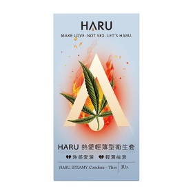 HARU-STEAMY THIN 熱愛輕薄型衛生套(4入)