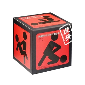 哈妮來-樂活套虎牙型保險套(紅)-12入