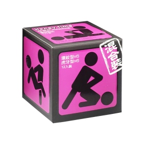 哈妮來-樂活套混合裝保險套(紫)-12入
