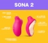 LELO-SONA 2 Cruise Cerise 聲波吸吮器 加強版(桃紅)