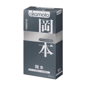 岡本-Skinless Skin 混合潤薄型保險套-10入