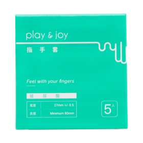 PLAY&JOY-玻尿酸衛生指手套(5入)