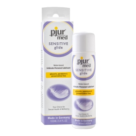 pjur-med SENSITIVE glide  專業抗敏水性潤滑液100ml