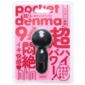 P.P.P-口袋按摩棒 denma9(黑)