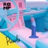 ROMP Piccolo 5吋矽膠陽具 藍/紫