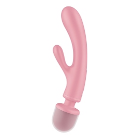 Satisfyer-Triple Lover GC兔耳+AV棒  (粉)