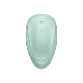 Satisfyer-Pearl Diver 吸吮震動(粉綠)