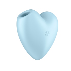 Satisfyer-Cutie Heart 吸吮震動(粉藍)