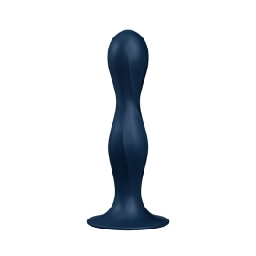 Satisfyer-Double Ball-R 雙球扭轉後庭+吸盤 (深藍)