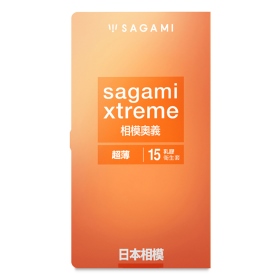 相模-奧義超薄衛生套15入(橘)