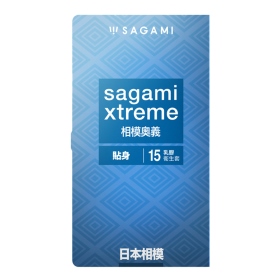相模-奧義貼身衛生套15入(藍)