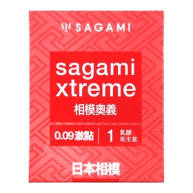 相模-奧義0.09激點衛生套1入(紅)