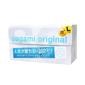 相模-002超激薄極潤PU保險套 L加大12入